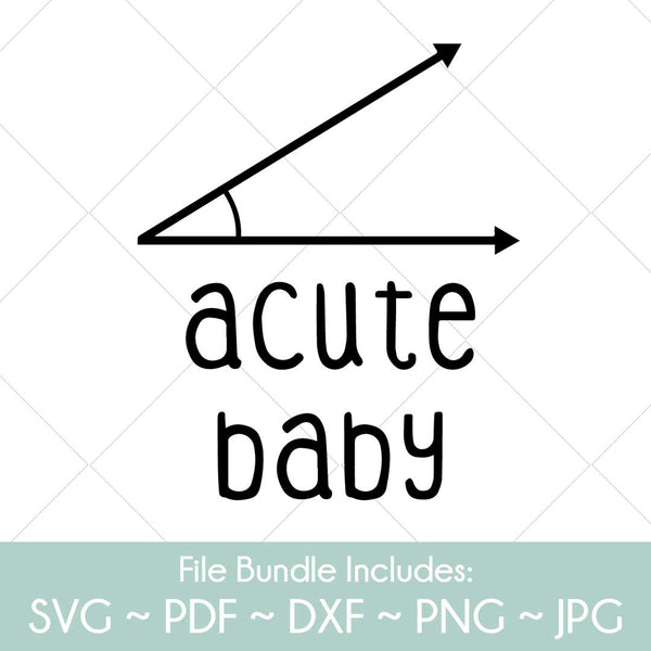 Acute Baby - SVG Cut File Bundle