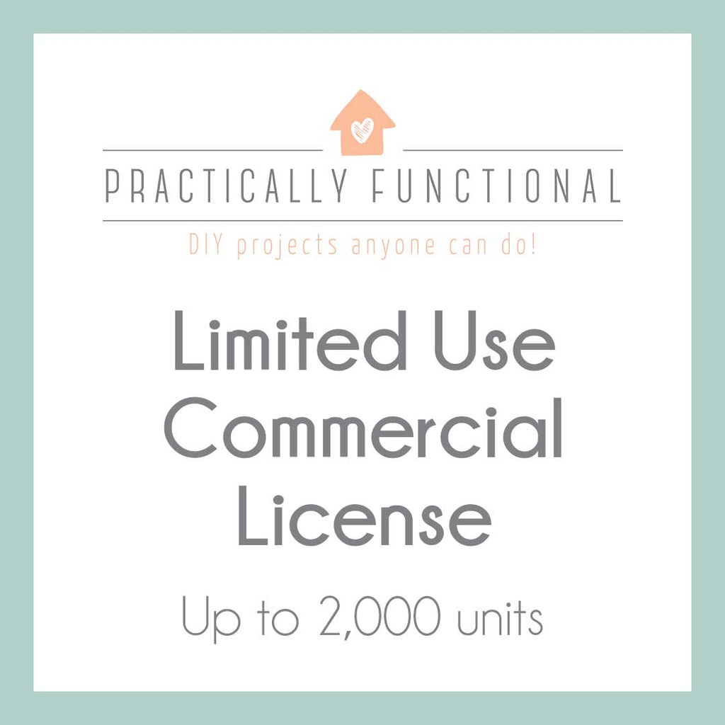 Limited Use Commercial License - up to 2000 units