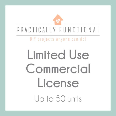 Limited Use Commercial License - up to 50 units