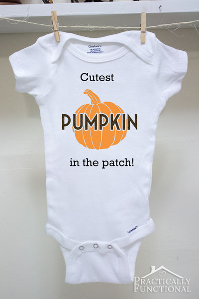 Cutest Pumpkin In The Patch - SVG cut file for Cricut, Silhouette, PDF ...