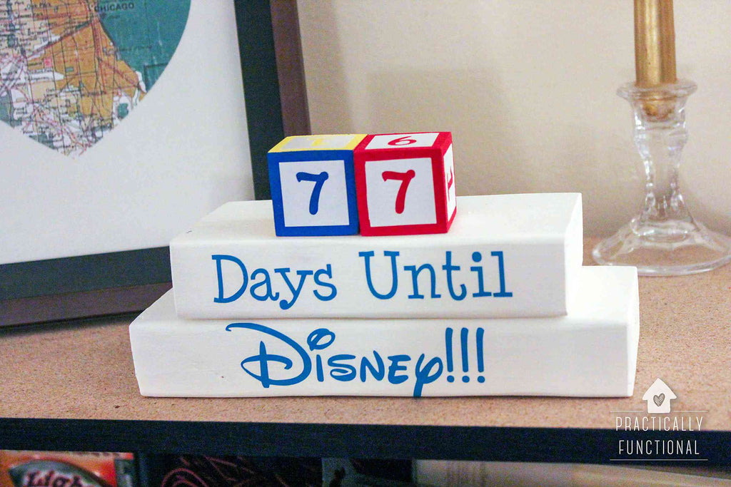 Disney Countdown Clock SVG cut file for Cricut, Silhouette, PDF, dxf, png, jpg, clipart